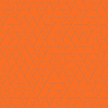  Altıgen Labirent deseni soyut illüstrasyon