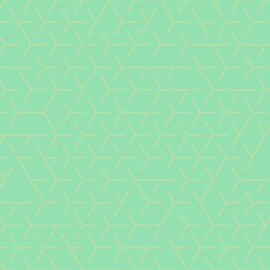  Altıgen Labirent deseni soyut illüstrasyon