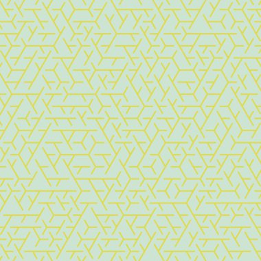  Altıgen Labirent deseni soyut illüstrasyon