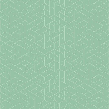  Altıgen Labirent deseni soyut illüstrasyon