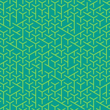  Altıgen Labirent deseni soyut illüstrasyon