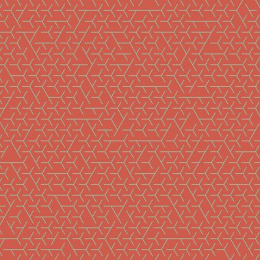  Altıgen Labirent deseni soyut illüstrasyon