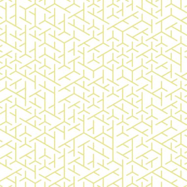  Altıgen Labirent deseni soyut illüstrasyon