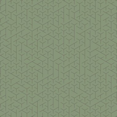  Altıgen Labirent deseni soyut illüstrasyon