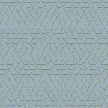  Altıgen Labirent deseni soyut illüstrasyon