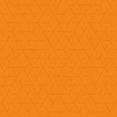  Altıgen Labirent deseni soyut illüstrasyon