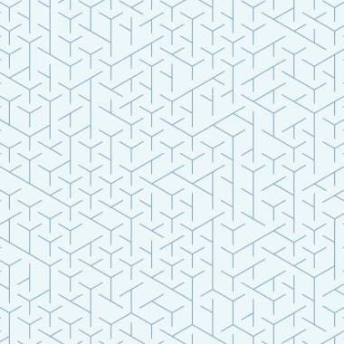  Altıgen Labirent deseni soyut illüstrasyon