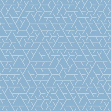  Altıgen Labirent deseni soyut illüstrasyon