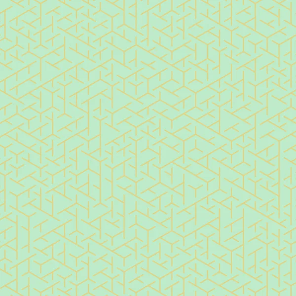  Altıgen Labirent deseni soyut illüstrasyon