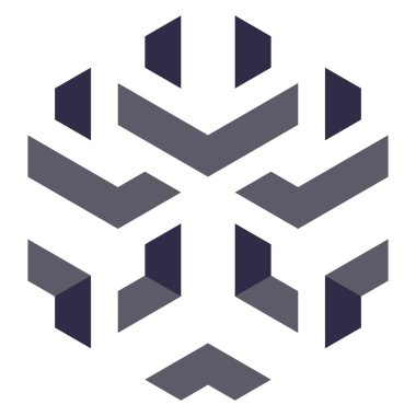  Altıgen Üçgen Paketli 3 boyutlu illüzyon soyut illüstrasyon