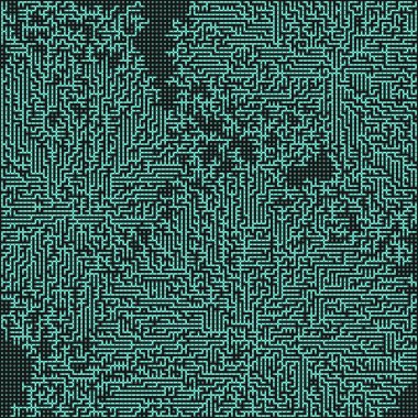 Albert-Laszlo Barabasi algoritma ağ görselleştirme uygulaması