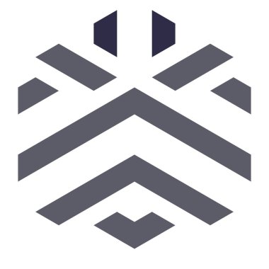  Altıgen Üçgen Paketli 3 boyutlu illüzyon soyut illüstrasyon