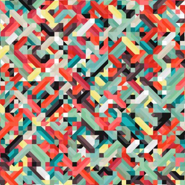 Renk Boyutları illüzyon arka plan soyut illüstrasyon