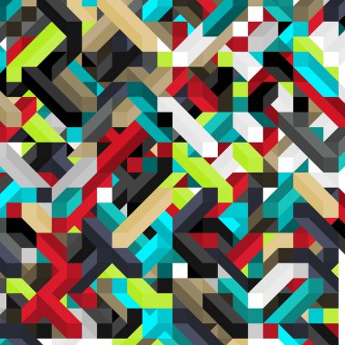 Renk Boyutları illüzyon arka plan soyut illüstrasyon