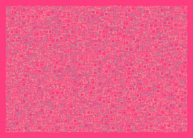 Ofset Quad üretken sanat arkaplan çizimi