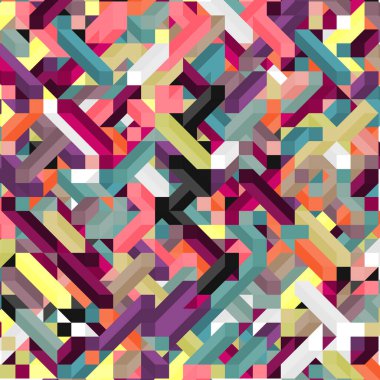 Renk Boyutları illüzyon arka plan soyut illüstrasyon