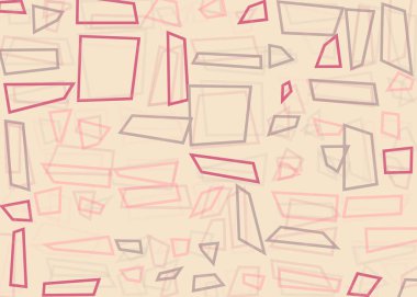 Ofset Quad üretken sanat arkaplan çizimi