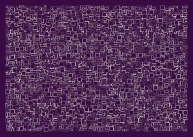 Ofset Quad üretken sanat arkaplan çizimi