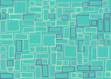 Ofset Quad üretken sanat arkaplan çizimi