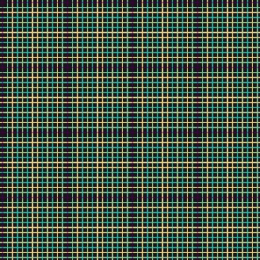 Dekoratif tartan karo desen çizimi