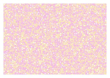 Ofset Quad üretken sanat arkaplan çizimi