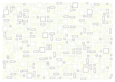 Ofset Quad üretken sanat arkaplan çizimi