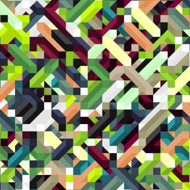 Renk Boyutları illüzyon arka plan soyut illüstrasyon