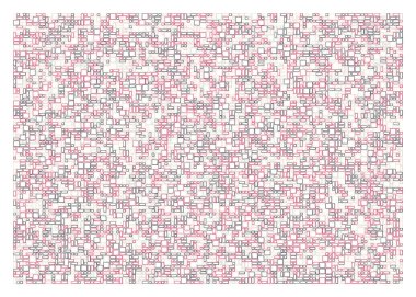 Ofset Quad üretken sanat arkaplan çizimi