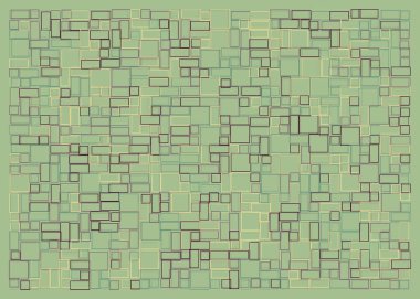 Ofset Quad üretken sanat arkaplan çizimi