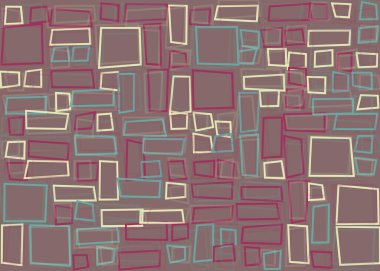 Ofset Quad üretken sanat arkaplan çizimi