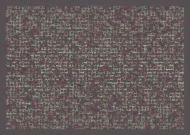 Ofset Quad üretken sanat arkaplan çizimi