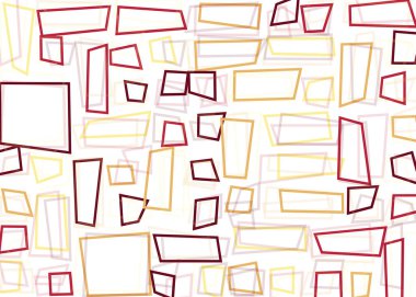 Ofset Quad üretken sanat arkaplan çizimi