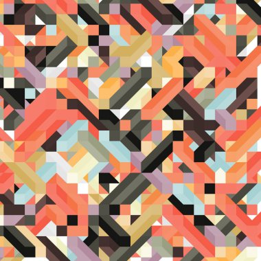 Renk Boyutları illüzyon arka plan soyut illüstrasyon