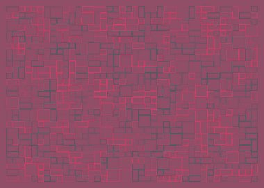 Ofset Quad üretken sanat arkaplan çizimi