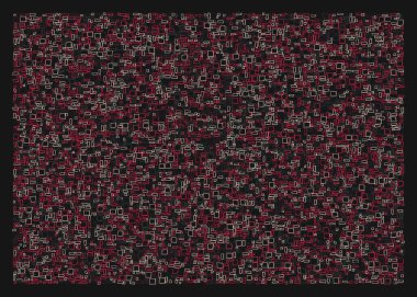 Ofset Quad üretken sanat arkaplan çizimi