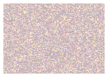 Ofset Quad üretken sanat arkaplan çizimi