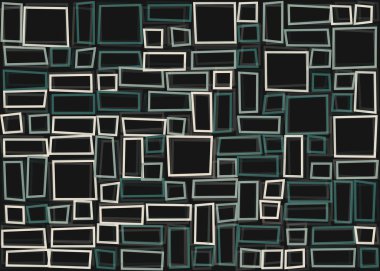 Ofset Quad üretken sanat arkaplan çizimi