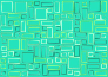 Ofset Quad üretken sanat arkaplan çizimi