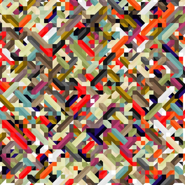 Color Dimonds Ilusión Fondo Abstracto Ilustración — Archivo Imágenes Vectoriales