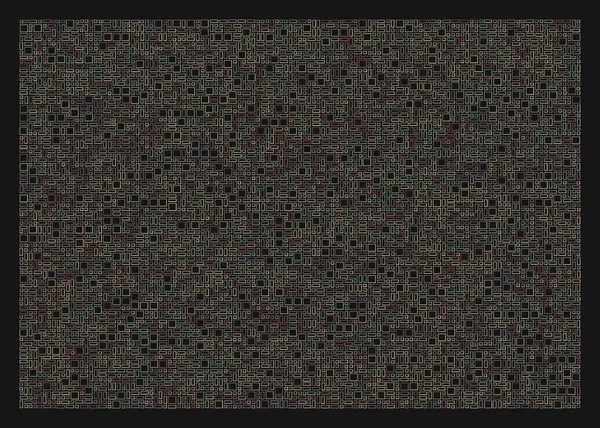 Ofset Quad üretken sanat arkaplan çizimi