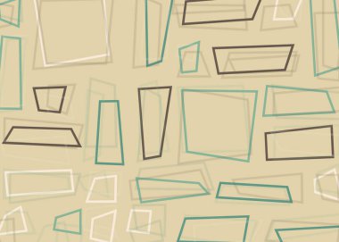 Ofset Quad üretken sanat arkaplan çizimi