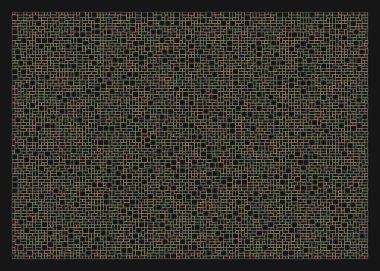 Ofset Quad üretken sanat arkaplan çizimi