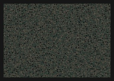 Ofset Quad üretken sanat arkaplan çizimi