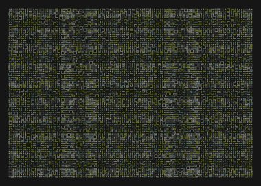 Ofset Quad üretken sanat arkaplan çizimi