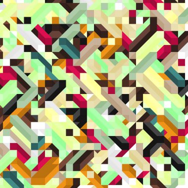 Renk Boyutları illüzyon arka plan soyut illüstrasyon