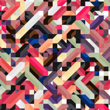 Renk Boyutları illüzyon arka plan soyut illüstrasyon