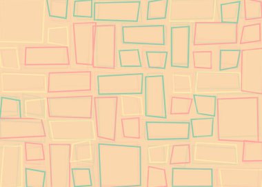 Ofset Quad üretken sanat arkaplan çizimi