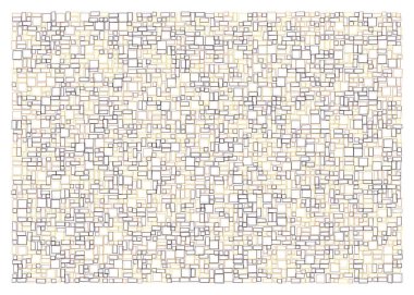 Ofset Quad üretken sanat arkaplan çizimi