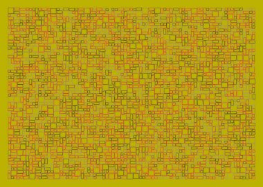 Ofset Quad üretken sanat arkaplan çizimi