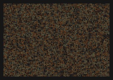 Ofset Quad üretken sanat arkaplan çizimi